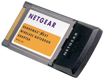 Netgear WGT511T PCMCIA Wireless Ethernet adapter