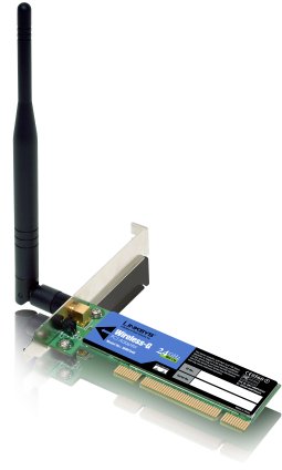 Linksys WPC54GS PCI Wireless Ethernet adapter